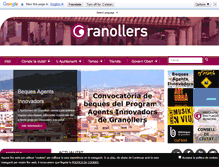 Tablet Screenshot of granollers.org